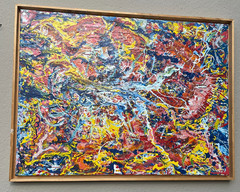 Abstract Art Acrylic Modern Painting Original Painting Dripping 60x80cm Picture