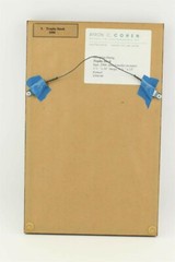 Peregrine Honig – Trophy Stock (2000) ORIGINAL, Mixed Media on Paper