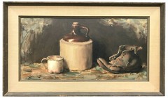 Still Life, American Western artist, W. Clarence McGrath (1938-2007)