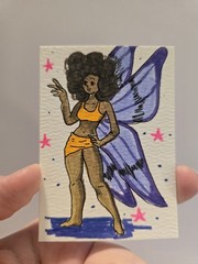 ACEO Original Art Painting 2.5×3.5 Inches