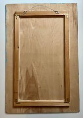 2013 „HASELHOFF BOWLING“ Acrylic on Wooden Board Painting by David Grizzle 36X24