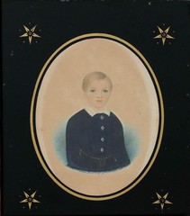 W. Murray – Fine 1853 Watercolour, Portrait of a Boy