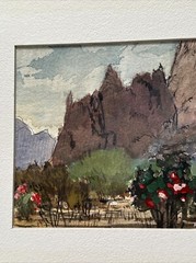 FREDERIC WHITAKER PAINTING AMERICAN LANDSCAPE IMPRESSIONISM LISTED FAMOUS SMALL