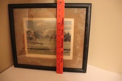 Oak Hill Country Club Framed Oil Painting 1956 by Ralph Reynolds for MacGregor