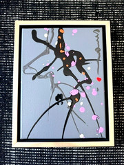 Simon Bull Acrylic paintings on canvas signed framed – Original