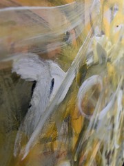 Acrylic On Canvas Abstract Expressionism abstract Violin By Robert Thompson