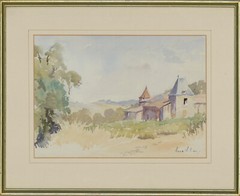 Anne Hillary – Contemporary Watercolour, Countryside Scene
