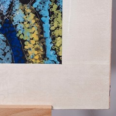 EUC Ting Shao Kuang Untitled Guoache on Board Original Painting Hand Signed OOAK
