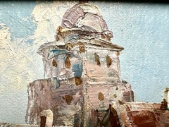 Xavier Rabous Original Impressionist 8×10 Oil Painting