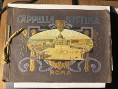 Vintage- Cappella Sistina – Sistine Chapel – Photojournal – c.1945