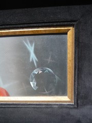 PAIR (2) CARLO WAHLBECK OIL PAINTINGS SURREAL SYMBOLIST BOY AND WOMAN PORTRAITS