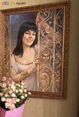 Custom Portrait From Photo Real Oil Painting On Canvas Hand Painted Family Gift