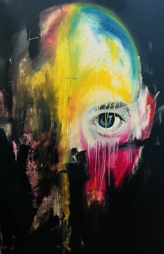 GEORGE MORTON CLARK „Holi“ 2010 | PAINTING 32×48