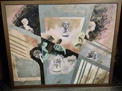 Greek Mathology Large Original Art 5/4 Feet Canvas