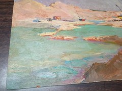 Ukrainian Soviet USSR Original Signed Oil Painting by Mikhail Vorobyov w/ BOOK!