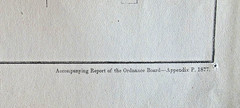 Antique 1878 War Dept Carriage No. 22 for 8-Inch Rifle Engineering Print 6×9