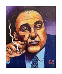 Original James Gandolfini as Tony Soprano from The Sopranos tv series
