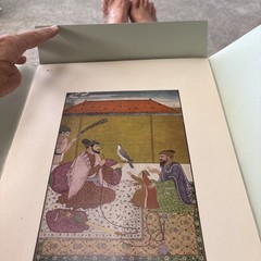 Vintage Indian Art Painting Portfolio Booklet Chamba Painting 1979