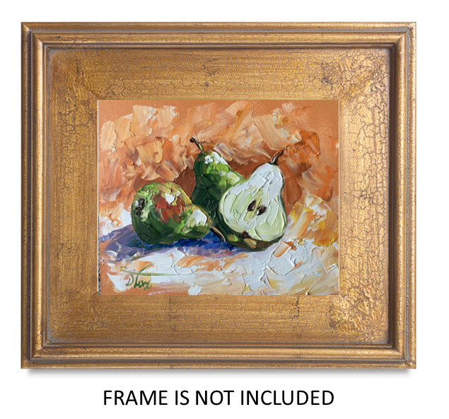 fruits Impressionism Original Oil Painting Dorothy Laz Irb