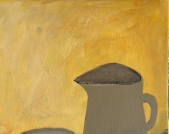 Original Still Life Earth Tones Acrylic 11×14 Canvas Painting, Holly Hammond