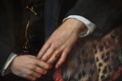 1863 Austrian Oil Portrait Gentleman Franz Sterrer Signed Ottoman Court Painter