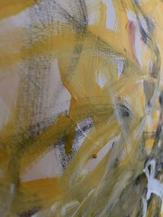 Acrylic On Canvas Abstract Expressionism abstract Violin By Robert Thompson