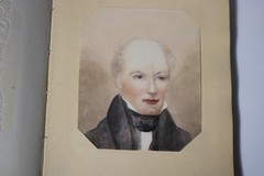 IMPORTANT EARLY AMERICAN FRIENDSHIP PAINTING ALBUM Mary Balmanno Eliza Quincy +