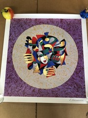 Anatole Krasnyansky Artwork “ Musical Sphere “ Signed Limited Edition