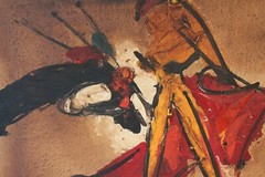 JOSE VILLANUEVA BERRUEZO (Spain,1941-2018) Bullfight
