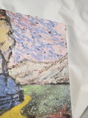 6 inch x 4 inch – Landscape Scene – Mixed Media Mini Painting by A. Avila