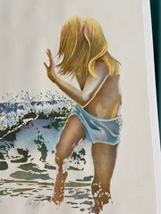 Ronald (Ron) William Bolt. (Canadian, 1938-) “Surf Chaser II” Serigraph , #4/100