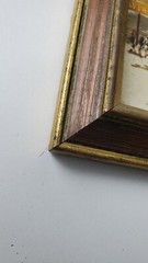 Cityscape Seascape Signed Scene Oil Ceramic Art Tile Triptych 3 Artists Vtg