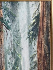 Original 16×20” Paul Detlefsen “Enchanted Valley” Painting C.1960
