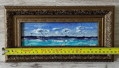 Impressionist oil painting original framed