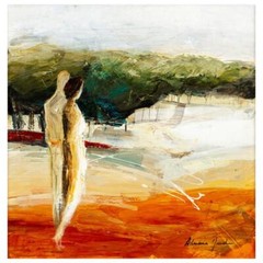 Adriana Naveh Original Painting on Canvas, Hand Signed with LOA