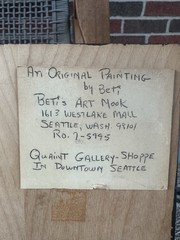 VTG Siamese Cat Original Painting On Wood Art 10.5×19.5” Signed Beti Seattle