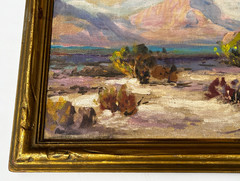 Harry Craig Smith (b.1882-) „Early California Landscape“ Oil Painting on Canvas