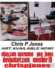 John Lennon the Beatles FOLK POP ART Chris P Jones