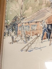 Vtg 1960 Dick Rockwell Comic Book Artist Ski Artwork Pine Top Vt Lost Area #2