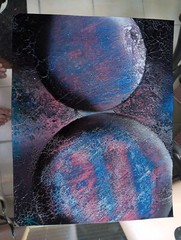 Paintings of Planets In Space