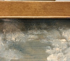Vintage Original Oil Painting Landscape Framed Signed 12×15 Art Cottagecore