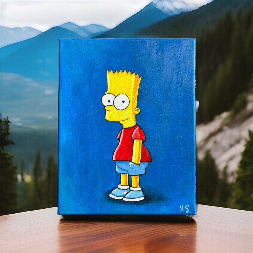 simpsons canvas