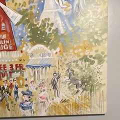 COBELLE ORIGINAL IMPRESSIONIST PAINTING ( MOULIN ROUGE PARIS ) SIGNED UNFRAMED