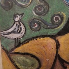Picasso Original Painting -Signed -Gallery Stamp -Framed -Not A Copy