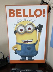Minions “Bello” Canvas Art (36x24x1.5 In)
