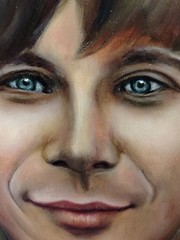 art 520 original painting 50×40 сm oil canvas ZP portrait of man