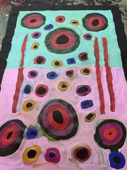 Sharon Porter Napangardi 💕💕Aboriginal Art COA Supplied 97cm X 59cm. SPJO-2