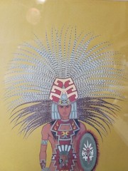 Native American Jerry Ingram Creek/Cherokee Original Gouache Painting Oklahoma
