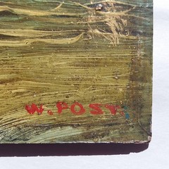 Niagara Falls Oil Painting By William Merritt Post Blue Book Listed Artist AS-IS