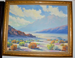 Oliver Glen Barrett (California 1903-1970) Listed Artist Desert nr Palm Springs